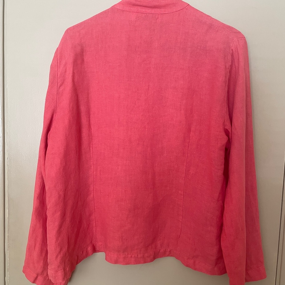 Willow size small/m linen blouse/ summer jacket - Picture 4 of 8